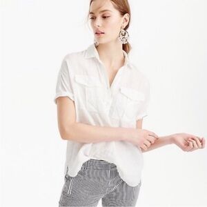 J.Crew Baird McNutt Irish Linen Popover